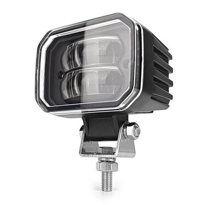 10V - 80V Forklift Luz de Zona Vermelha 30W LED Forklift luzes de segurança com suportes de aço inoxidável