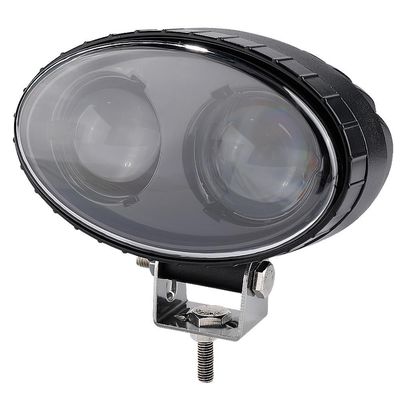 10V - 80V Luz LED azul IP67 Luzes de caminhão com suporte de montagem de aço inoxidável