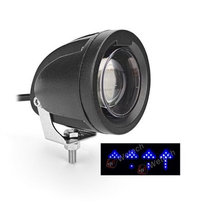 10 V - 110 V Lâmpadas de aviso de empilhadeira 18 W Luzes de segurança azuis para empilhadeiras