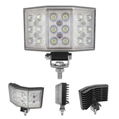 12V 54W IP67 Lâmpada de trabalho LED à prova d'água para caminhão-trator com caixa de alumínio fundido