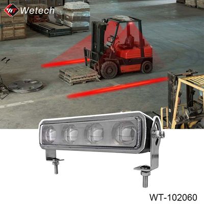 60W Luz de segurança de empilhadeira Vermelho / Azul / Verde Luzes de perímetro de empilhadeira