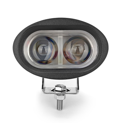 10-80V Lâmpada de aviso de segurança de empilhadeira DC IP 67 10W LED à prova d'água Luz de mancha azul para segurança no trabalho