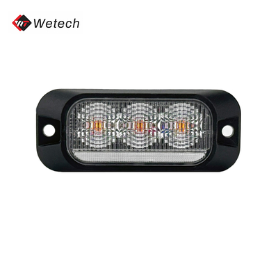 Luz estroboscópica LED âmbar IP67 Flash 12V 24V Luz estroboscópica para caminhão