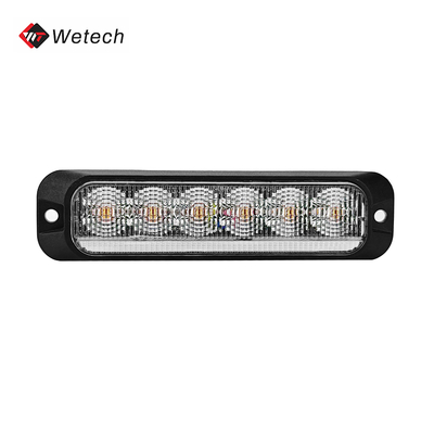 Luz estroboscópica de emergência LED de alta luminosidade para caminhão, luzes de emergência LED para veículos de 18W