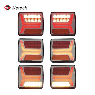 Kit de iluminação de reboque personalizado 4,2 V Luzes de cauda magnéticas para reboque