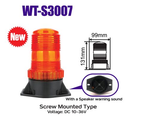 Luz de farol LED com base montada a parafuso 30PCS SMD 5730 LEDs IP65 à prova d'água para empilhadeira