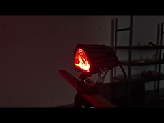 Luz de segurança de arco de empilhadeira à prova d'água 20W empilhadeira Luzes laterais vermelhas personalizadas