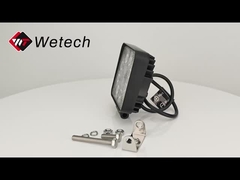 Lâmpada de trabalho LED à prova d'água 12V 24V DC 24W