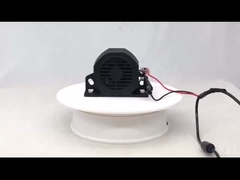 Alarme de reserva de empilhadeira IP67 empilhadeira negra Beeper de reversão de empilhadeira 15W com material de nylon durável