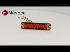 WT-10918 Luz Estroboscópica LED para Caminhão IP67, Luzes de Emergência para Veículos LED de 18W com Padrão de Piscar Funcional