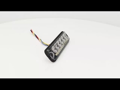 WT-D10918 Luz estroboscópica para caminhão de 18W LED de alto brilho Luzes estroboscópicas para grade IP67 Materiais de lente PC