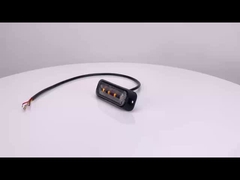 WT-TC10912-2 Lâmpadas de alarme LED de 12V a 24V IP67 Lâmpadas de alarme para veículos