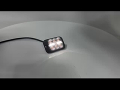 WT-10918-2 12-24V Luzes de Aviso Estroboscópicas LED IP67 Luz Estroboscópica Para Caminhão Empilhadeira Trator Escavadeira