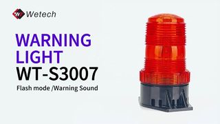 Empilhadeira LED Beacon Light Alerta de Voz Segurança IP67